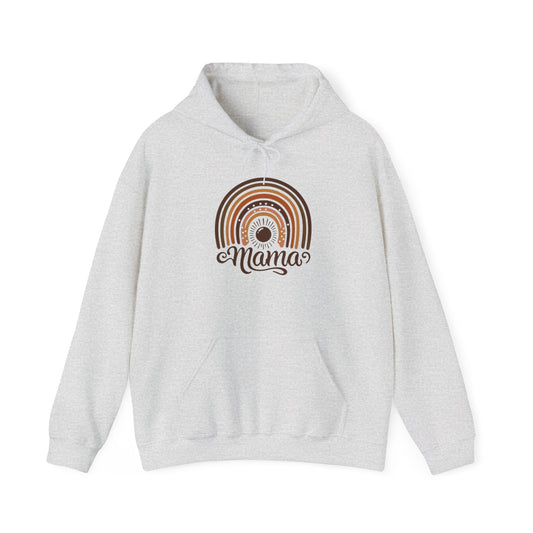 Mama Rainbow Graphic Hooded Sweatshirt